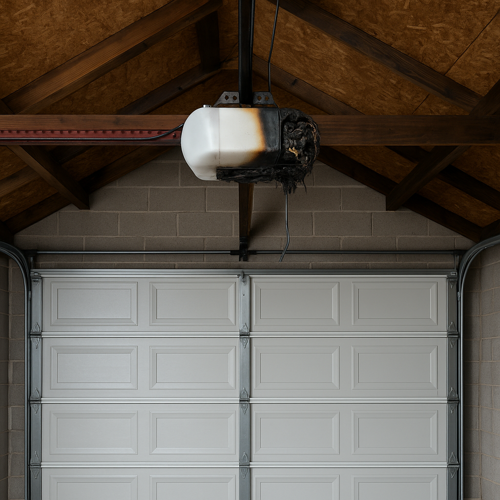 Garage door opener experiencing malfunction or failure in Spring Texas