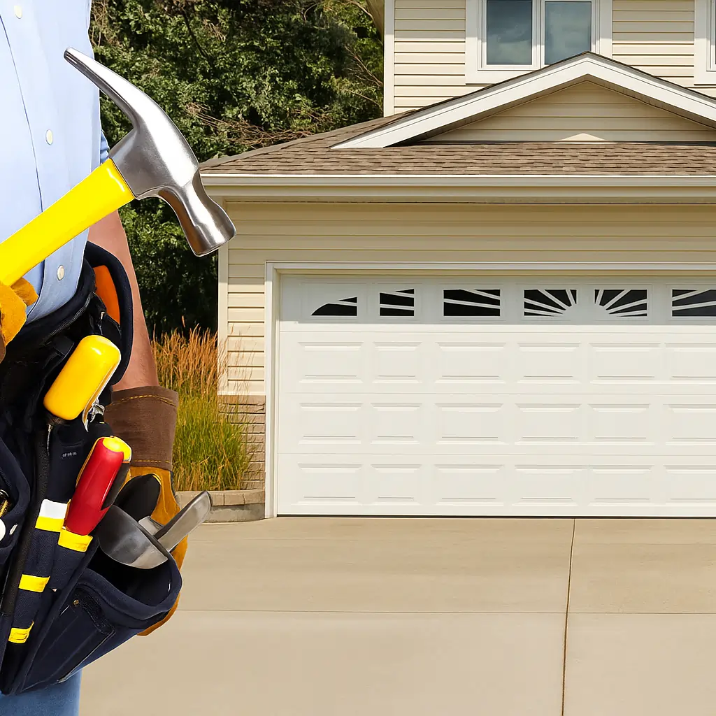 Emergency garage door repair in Spring Texas