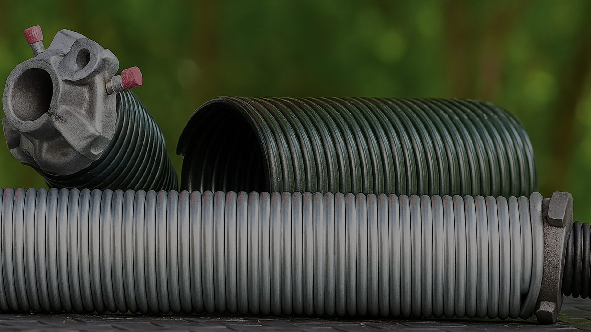 Garage door spring repair in Spring Texas by certified technician