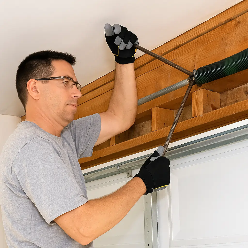 Garage Door Spring Repair in Spring TX