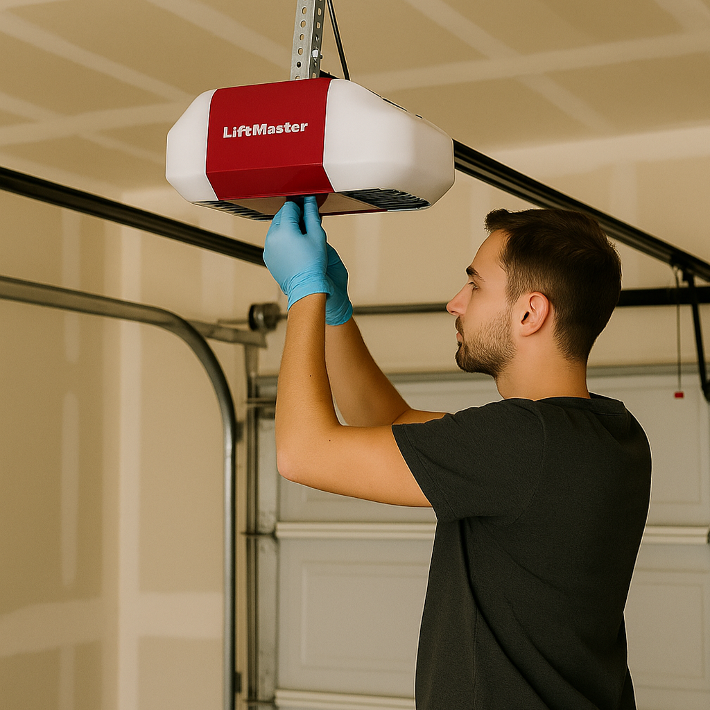 Garage door opener repair service by Garage Door of Spring Texas