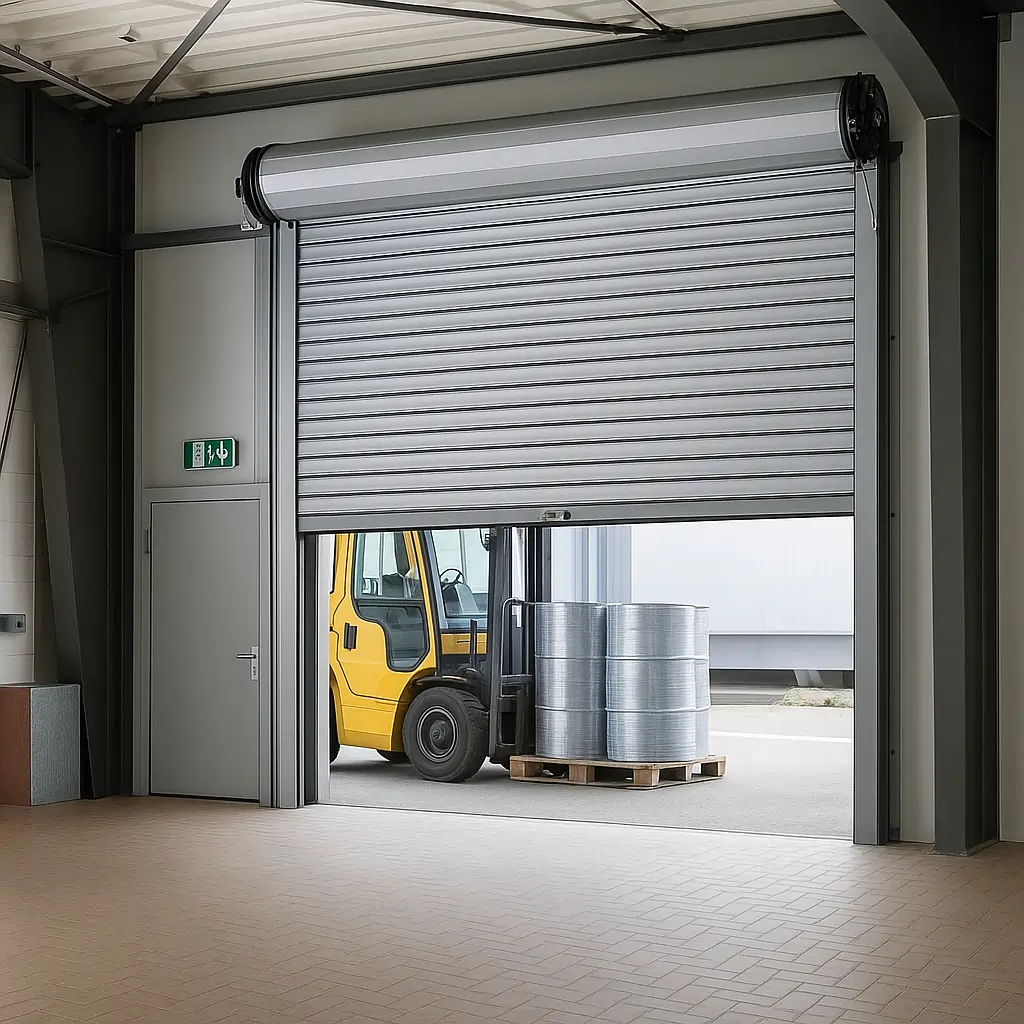 Roll-up garage door installation for commercial and residential properties in Spring TX